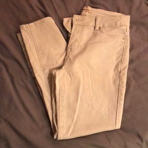 Skinny khakis